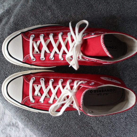 Converse Chuck 70 All Star High Tops Enamel Red Me - Picture 10 of 12